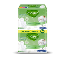 Прокладки Molped Pure&Soft ночные, 14шт