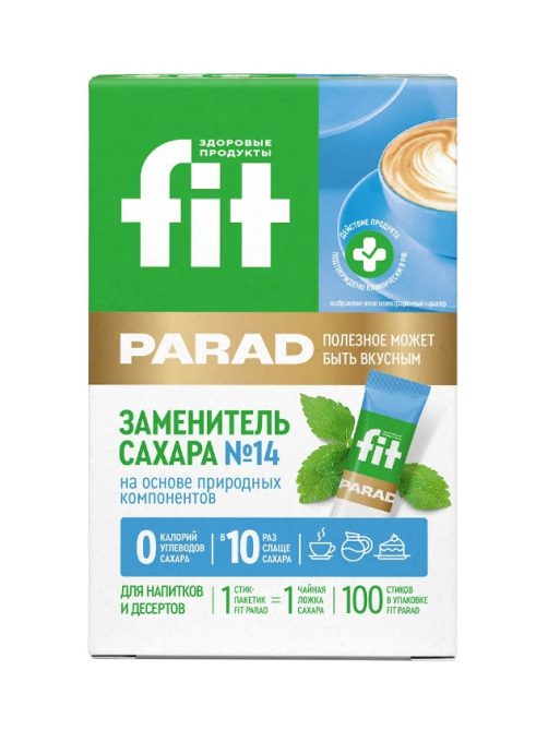 Заменитель сахара Fit Parad №14 100шт, 50г