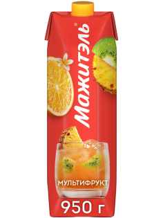 Напиток сывороточный Мажитэль мультифрукт 0.05%, 950г