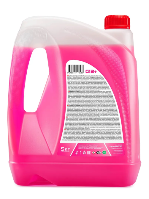 Антифриз Sibiria Red G12+, 5кг