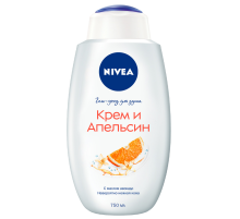 Гель-уход для душа Nivea крем-апельсин, 750мл