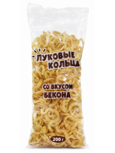 Кольца луковые Kdv бекон, 200г