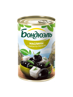 Маслины Бондюэль с сыром по-гречески без косточки, 300г