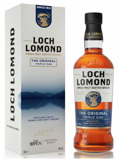 Виски шотландский Loch Lomond Triple Oak в подарочной упаковке, 0.7л