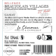 Вино Bellenos Beaujolais Villages Game красное сухое, 0.75л