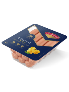 Сосиски Клинский с сыром, 410г