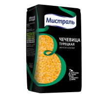 Чечевица Мистраль желтая колотая Турецкая, 450г