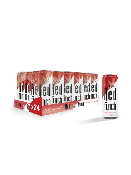 Пиво Red Finch светлое пастеризованное, 0.45л