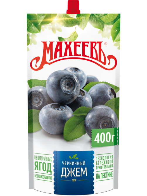 Джем Махеевъ черничный, 400г