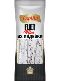 Колбаса Espina Фуэт мини Экстра из мяса индейки сыровяленая, 60г