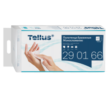 Полотенца бумажные Tellus Комфорт 2 слоя Zz-сложения (200л x 5шт), 1000л
