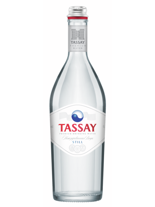 Вода Tassay минеральная негазированная стекло, 750мл x 6 шт