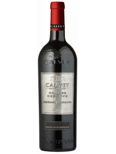 Вино Calvet Grande Reserve Bordeaux Superieur красное сухое, 0.75л