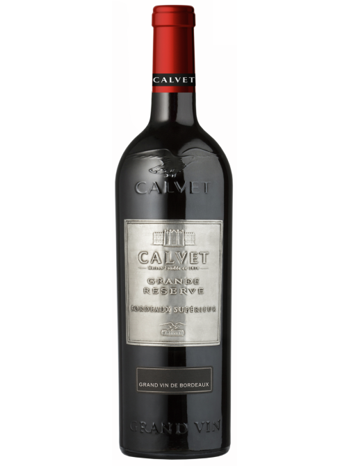 Вино Calvet Grande Reserve Bordeaux Superieur красное сухое, 0.75л