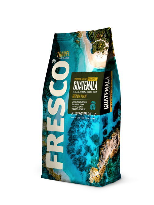 Кофе Fresco Guatemala в зернах, 900г