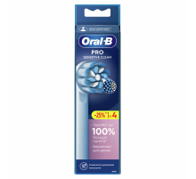 Насадки Oral-B Sensitive Clean для электрической зубной щетки EB60, 4шт