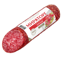 Колбаса Мираторг Курская полусухая сырокопченая полусухая, 280г
