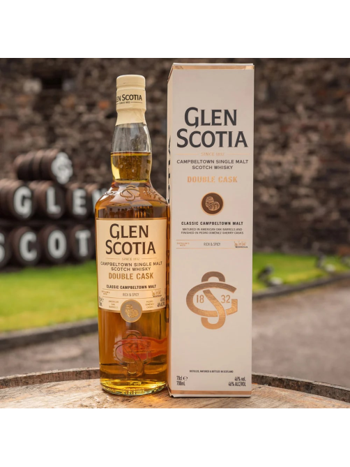 Виски шотландский Glen Scotia Double Cask в подарочной упаковке, 0.7л