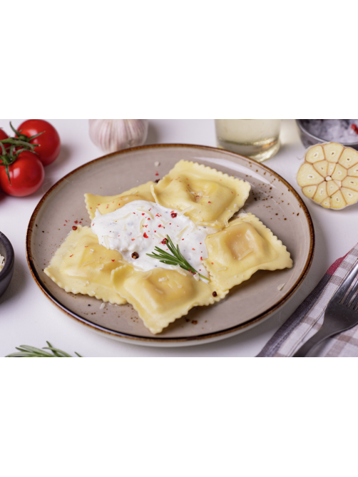 Равиоли Solo Fresco с ветчиной и пармезаном охлажденные, 250г