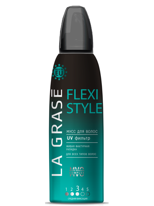 Мусс для волос La Grase Flexi Style, 150мл