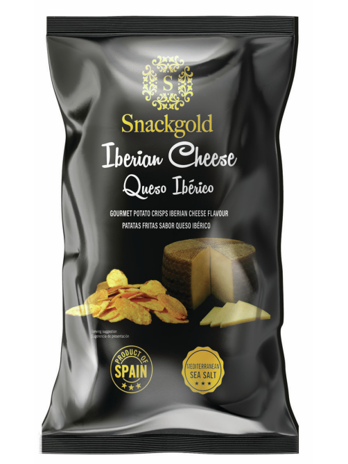 Чипсы Snackgold со вкусом сыра Иберико, 125г