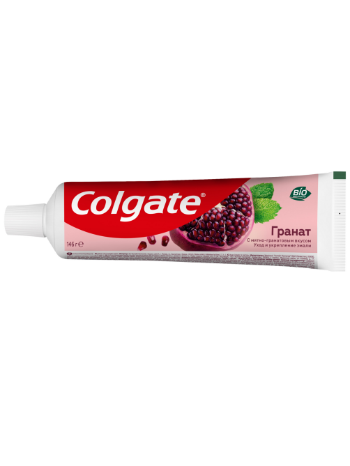 Зубная паста Colgate Гранат с натуральными ингредиентами для укрепления эмали зубов и защиты от кариеса, 100мл
