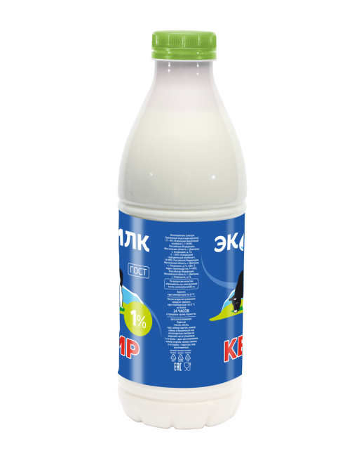 Кефир Экомилк 1%, 900мл