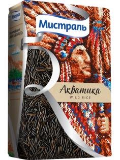 Крупа рис Мистраль Акватика дикий, 500г