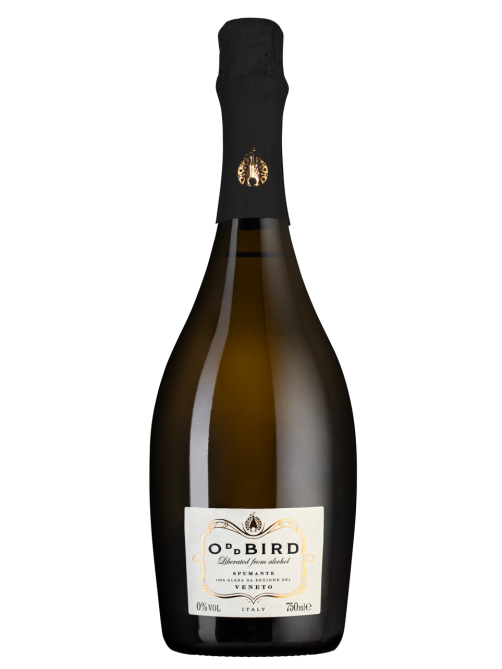 Вино игристое безалкогольное Oddbird Spumante белое сухое, 0.75л