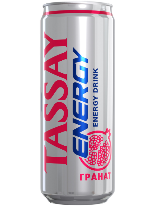 Напиток энергетический Tassay Energy Гранат, 450мл