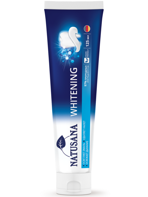 Зубная паста Natusana Whitening, 125мл