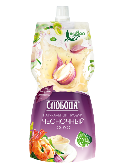 Соус Слобода чесночный, 200мл