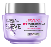 Маска для волос L'oreal Elseve Гиалурон наполнитель Увлажняющая, 300мл