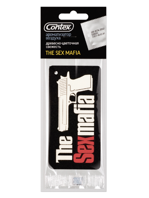 Ароматизатор для автомобиля Contex Sex Mafia Древесно-цветочная свежесть, 10мл