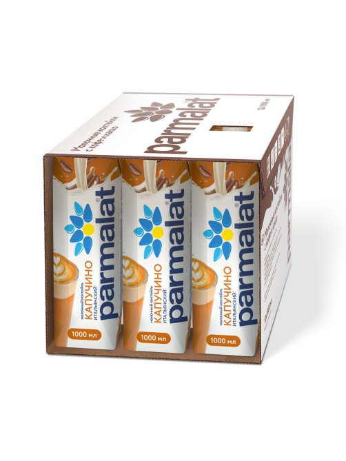 Коктейль молочный Parmalat Капучино Итальянский 1.5%, 1л