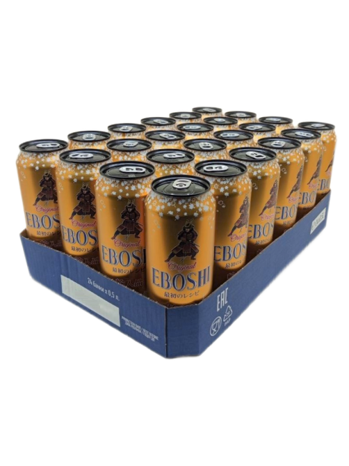 Пивной напиток Eboshi Original светлое, 0.5л