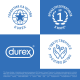 Презервативы Durex Real Feel для естественных ощущений безлатексные, 12шт