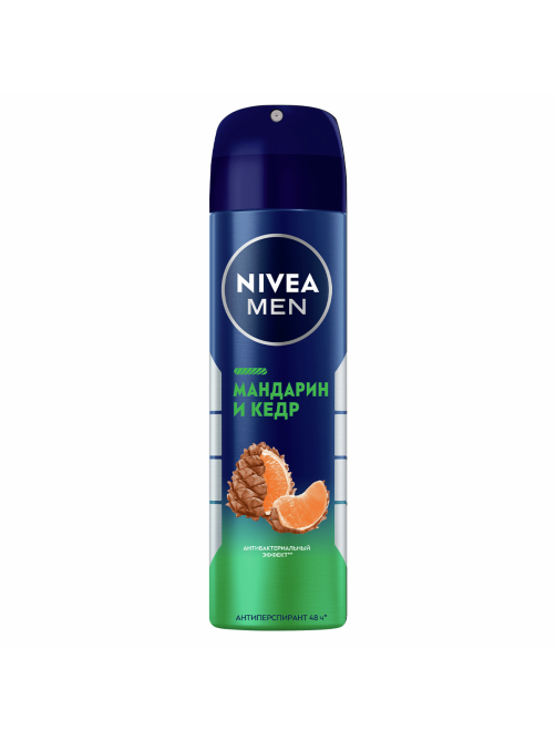 Антиперспирант-спрей Nivea Men Мандарин-кедр, 150мл