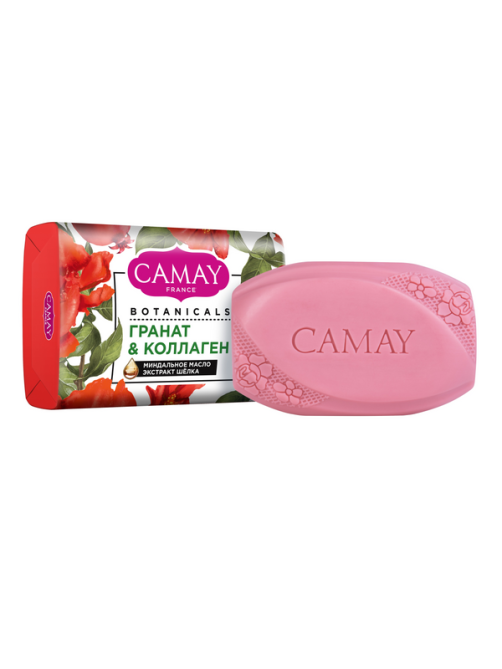 Мыло туалетное Camay Botanicals Цветы граната, 85г