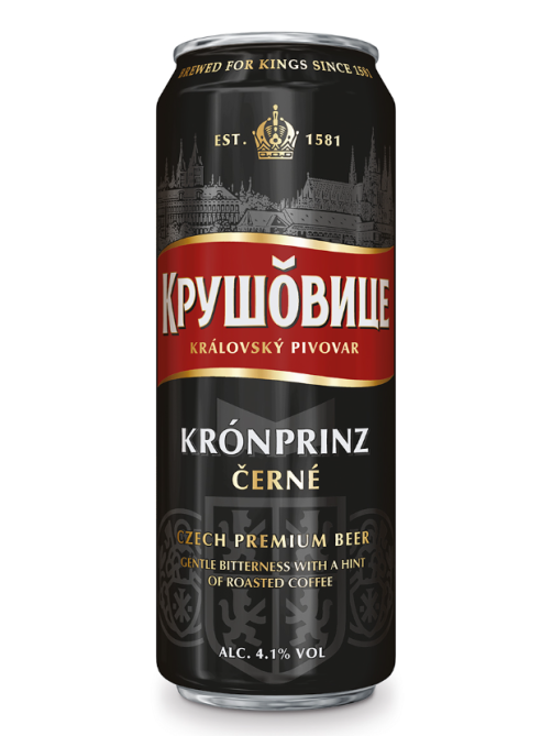 Пиво Крушовице Cerne темное, 0.43л