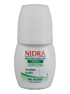 Антиперспирант-ролик Nidra Fresh Invisible, 50мл