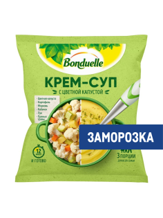 Крем-суп Бондюэль с цветной капустой замороженный, 350г