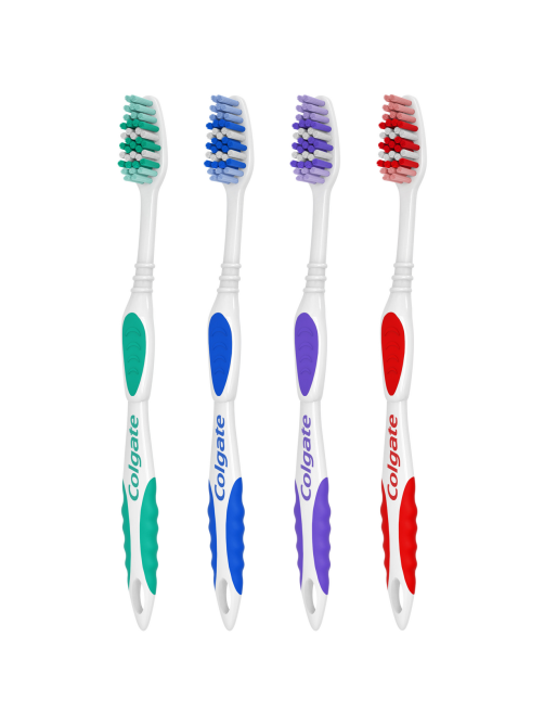 Зубная щетка Colgate Классика Здоровья средней жесткости, фиолетовая