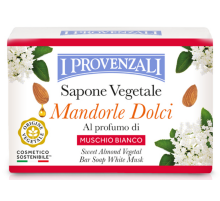 Мыло туалетное I Provenzali Миндаль с ароматом белого мускуса, 100г
