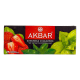 Чай черный Akbar клубника-базилик пакетированный (1.5г x 25шт), 38г