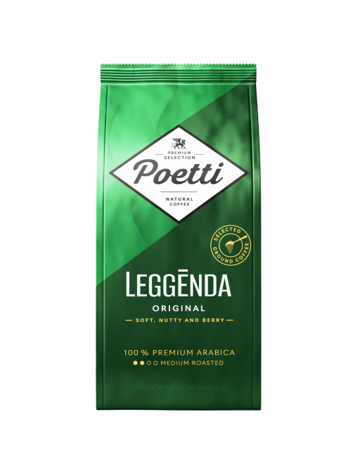 Кофе Poetti Leggenda Original молотый, 250г
