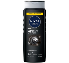 Гель для душа Nivea Men Сила угля, 500мл