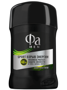 Антиперспирант-стик Фа Men Sport Взрыв энергии, 50мл