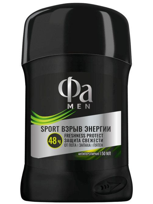 Антиперспирант-стик Фа Men Sport Взрыв энергии, 50мл