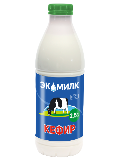 Кефир Экомилк 2.5%, 900мл